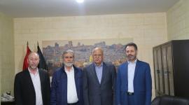 النخالة يستقبل الأمين العام للمؤتمر العام للأحزاب العربية