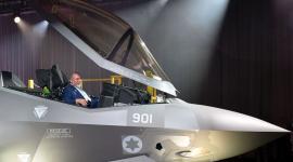 طائرة F35 التي وصلت إسرائيل سابقاً