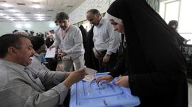 مشهد من الانتخابات الايرانية السابقة (صورة أرشيفية)