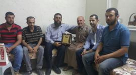وفد من الجهاد يعزي بالشهيد زهران ويكرم ذوي الشهيد الأطرش