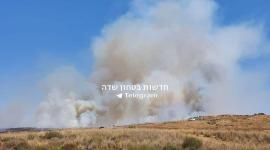 حرائق البالونات الحارقة في غلاف غزة