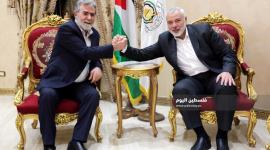 لقاء يجمع النخالة وهنية في القاهرة (1)