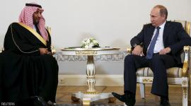 ولي العهد السعودي وزير الدفاع السعودي يلتقي بوتين