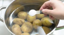 بطاطا مسلوقة