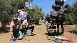 بالونات حارقة ومتفجرة تجاه المستوطنات (25)