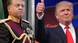 ترامب والملك عبدالله