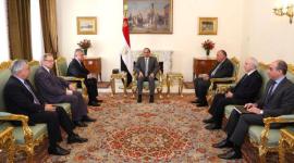 الرئيس السيسي يستقبل مبعوث بوتين إلى سوريا