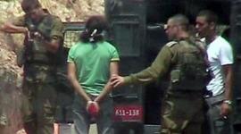 لحظة اطلاق النار على الفلسطيني