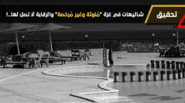 لا يوجد رقم محدد للشاليهات الخاصة في القطاع لعدم وجود تراخيص توثيق أعدادها