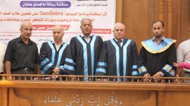 جانب من مناقشة الباحث حسين لبد