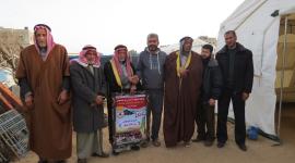 التواصل بيوت مهدمة