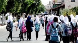 طالبات في غزة
