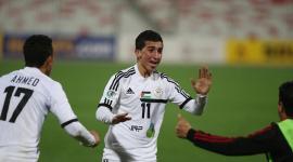 مسجل هدف التعادل اللاعب حازم عبدالله