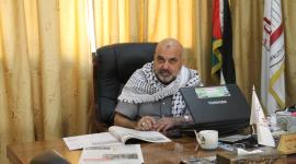 سعيد نصار رئيس بلدية دير البلح