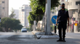 حظر التجوال في غزة