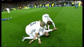 فرحة لاعبو ريال مدريد