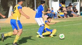 أحد مباريات الدوري في غزة