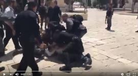 قوات الاحتلال تعتدي على حراس المسجد الأقصى