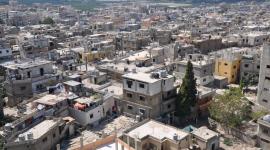 احد المخيمات الفلسطينية في لبنان