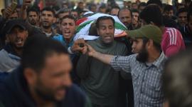 تشيع جثمان الشهيد المجاهد فارس الرقب