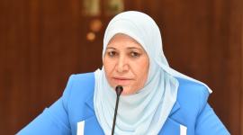 أمل حمد وزيرة شئون المرأة الفلسطينية