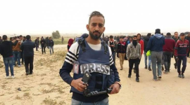 الصحفي المعتقل محمد أبو دقة 