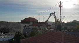 صورة من مكان الهدم
