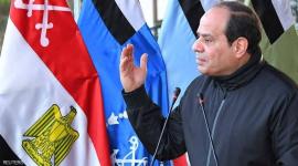 الرئيس المصري " عبد الفتاح السيسي"