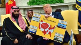 دونالد ترامب الرئيس الامريكي وولي العهد السعودي محمد بن سلمان