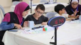طولة فلسطين في حل مكعب الروبيك لعام 2018