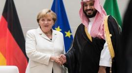 ميركل و بن سلمان