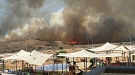 اندلاع حرائق عدة في مستوطنات "غلاف غزة"