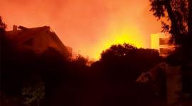 صورة من الحريق