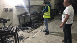  الاحتلال يقتحم جنين ويصادر معدّات ورشة حدادة