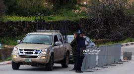 حواجز للامن الفلسطيني تفصل بين القرى والمخيمات وبين المدن في محافظة بيت لحم لمنع انتشار فيروس كورونا. (13)