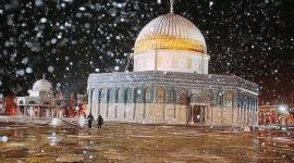 ثلوج في القدس