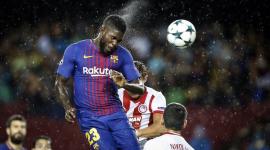 مدافع صامويل أومتيني مدافع برشلونة