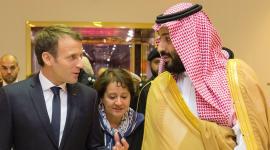محمد بن سلمان ومانويل ماكرون