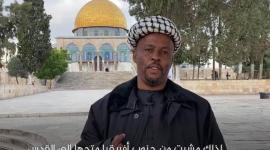 حقيقة زيارة شاب من جنوب افريقيا للمسجد الاقصى مشيًا على الاقدام