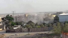 صورة من مكان الاستهداف
