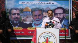 مؤتمر صحفي لحركة الجهاد الإسلامي للإعلان عن أمينها العام ‫(42205699)‬ ‫‬.JPG