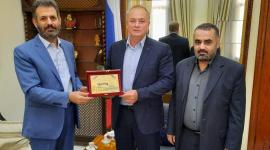 "الجهاد" تبحث مع السفير الروسي تطورات القضية الفلسطينية