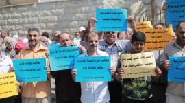 موظفو وزارة الزراعة غزة