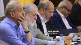 الفصائل الفلسطينية تعقد لقاء وطنياً بعنوان موحدون في مواجهة قرار الضم والصفقة (7).JPG