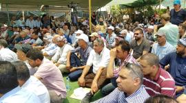 صلاة الجمعة في قرية الخان الاحمر