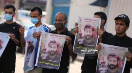 وقفة تضامنية مع الاسير ماهر الاخرس 