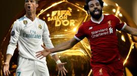 النجم محمد صلاح والاسطور كرستيانو رونالدو