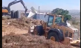 هدم تجمع الكعابنة شرق القدس.PNG