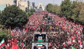 تشييع مرشد الثورة الإيرانية علي خامنئي