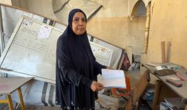 تدمير روضة أطفال في غزة